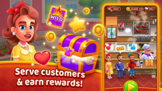 Screenshot Super Cooker: Restaurant game Mod APK