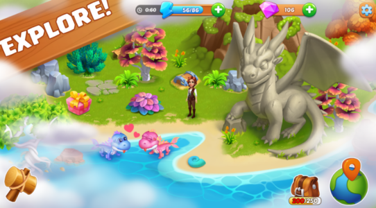 Screenshot Dragon Farm: Island Adventure Mod APK