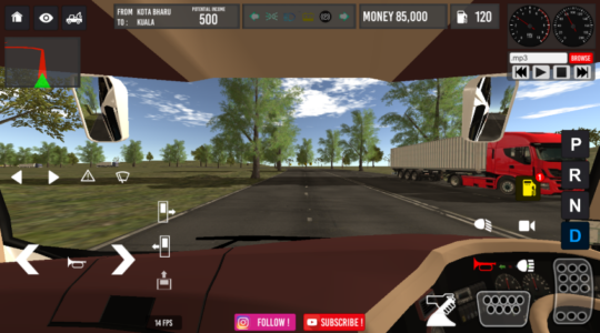 Screenshot Malaysia Bus Simulator Mod APK