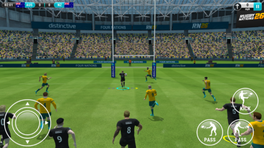 Screenshot Rugby Nations 26 Mod APK