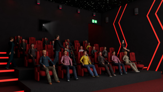 Screenshot Cinema Movie Theatre Simulator Mod APK