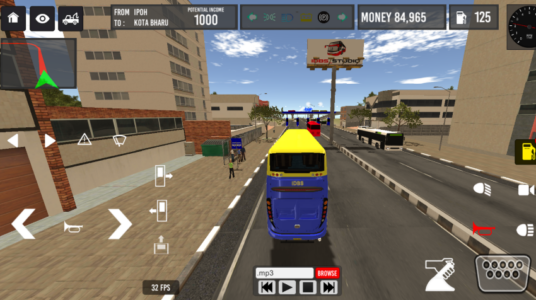 Screenshot Malaysia Bus Simulator Mod APK