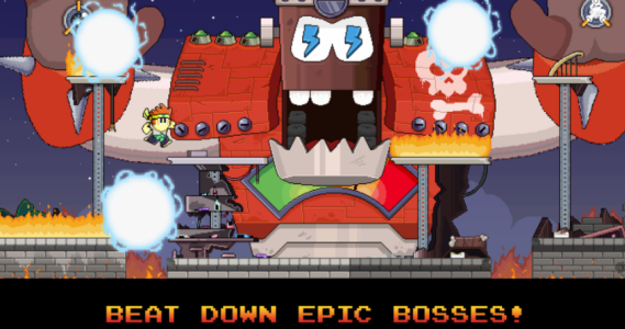 Screenshot Dan the Man Classic Mod APK