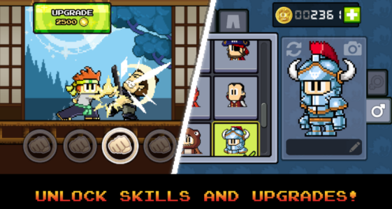 Screenshot Dan the Man Classic Mod APK