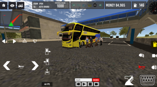 Screenshot Malaysia Bus Simulator Mod APK