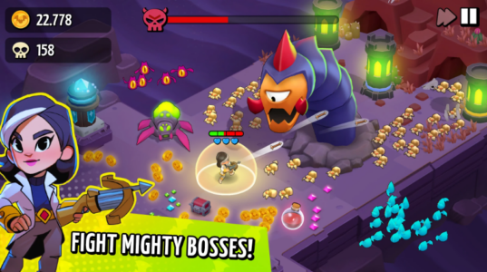 Screenshot Vampirio: Defend & Survive Mod APK