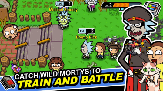 Screenshot Rick and Morty: Pocket Mortys Mod APK