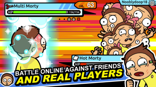 Screenshot Rick and Morty: Pocket Mortys Mod APK