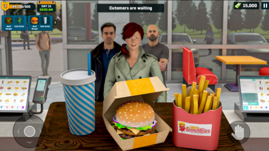 Screenshot Chef Simulator: Fast Food Game Mod APK