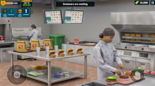 Screenshot Chef Simulator: Fast Food Game Mod APK