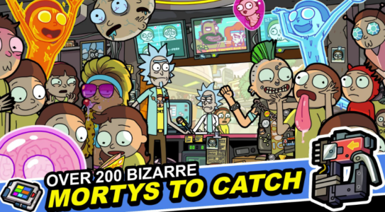 Screenshot Rick and Morty: Pocket Mortys Mod APK