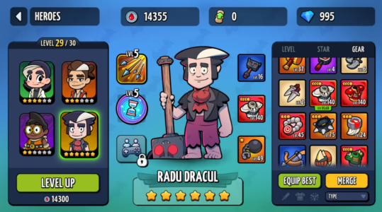 Screenshot Vampirio: Defend & Survive Mod APK