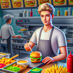Télécharger Chef Simulator: Fast Food Game Mod Apk v1.3 (Unlimited Money) Dernière version 2025