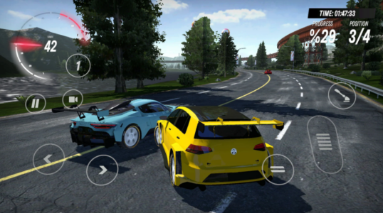 Screenshot Car Racing Pro: Highway Rally Mod APK