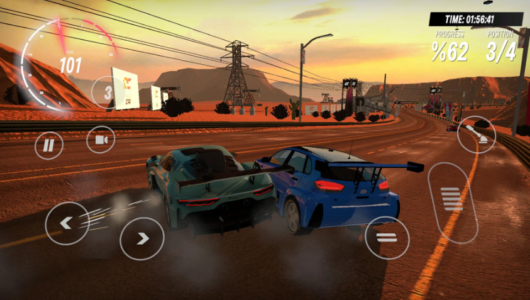 Screenshot Car Racing Pro: Highway Rally Mod APK