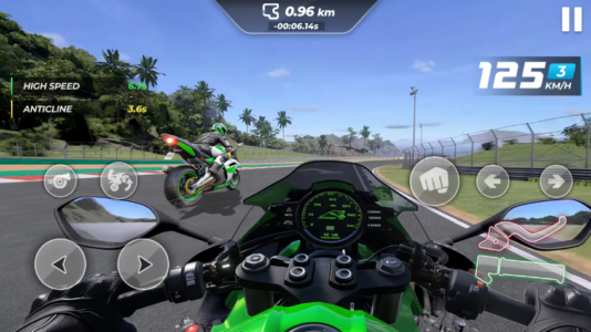 Screenshot Motor Speed Traffic 3D Mod APK