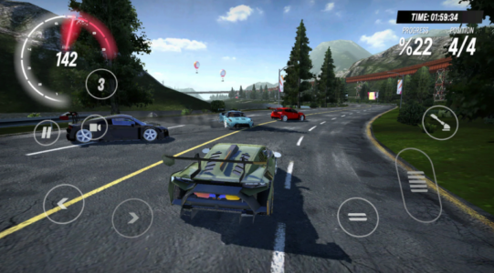 Screenshot Car Racing Pro: Highway Rally Mod APK