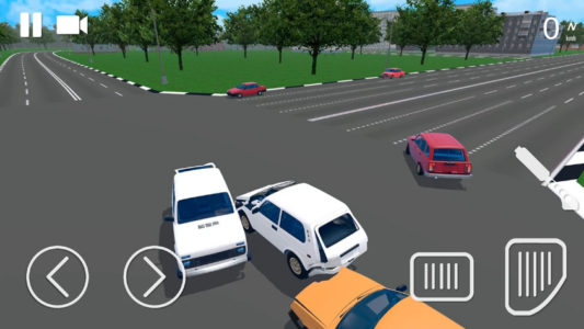 Screenshot Russian Car Crash Simulator Mod APK
