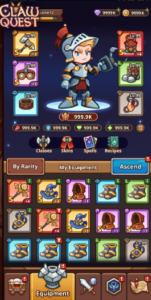 Screenshot Claw Quest Mod APK