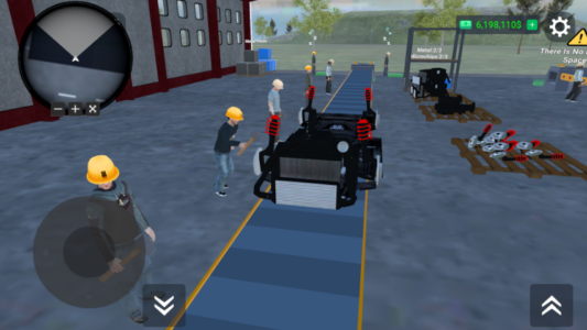 Screenshot Car Factory Tycoon 3D Mod APK