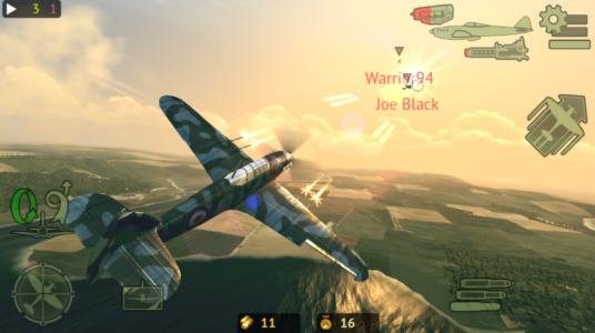 Screenshot Warplanes: Online Combat Mod APK