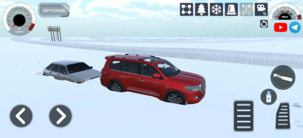 Screenshot Offroad Snow: Driving Runner Mod APK