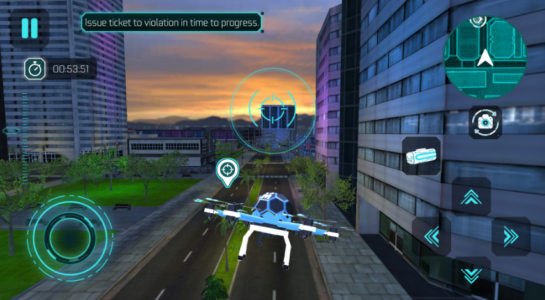 Screenshot Police Drone Crime City Chase Mod APK