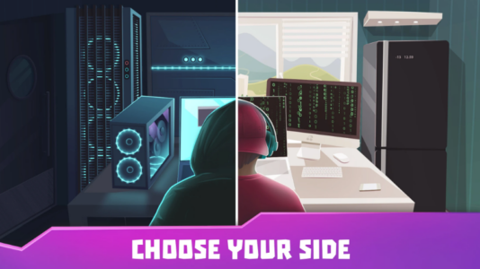Screenshot Hacker or Dev Tycoon Tap Sim Mod APK