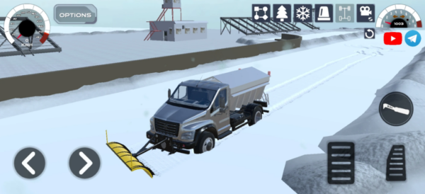 Screenshot Offroad Snow: Driving Runner Mod APK