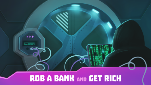 Screenshot Hacker or Dev Tycoon Tap Sim Mod APK