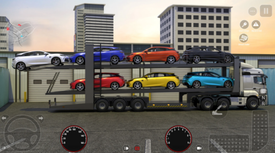 Screenshot Car Carrier Trucking Simulator Mod APK