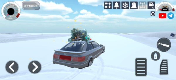 Screenshot Offroad Snow: Driving Runner Mod APK