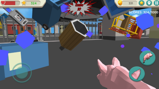 Screenshot Crazy Pig Simulator Mod APK