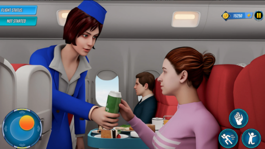 Screenshot Air Crew Flying Simulator 3D Mod APK