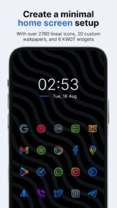 Screenshot Caelus Duotone Icon Pack Mod APK