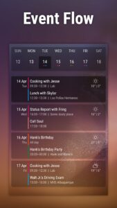 Screenshot Event Flow Calendar Widget Mod APK