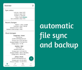 Screenshot Autosync – File Sync & Backup Mod APK