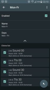 Screenshot Hourly Chime Pro Mod APK