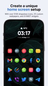 Screenshot Vera Icon Pack: Shapeless Icon Mod APK