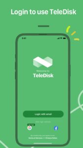 Screenshot TeleDisk: Cloud Storage Mod APK