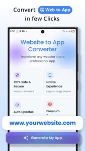 Screenshot Web to App Converter App Maker Mod APK