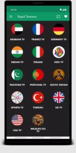 Screenshot Rapid Streamz Mod APK