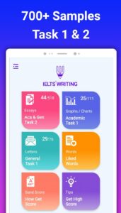 Screenshot IELTS Writing Mod APK