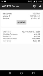 Screenshot WiFi Pro FTP Server Mod APK