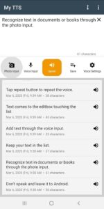 Screenshot My TTS: Text-to-Speech Mod APK