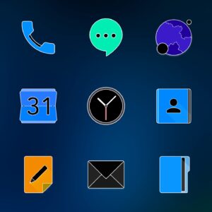 Screenshot FluOxigen – Icon Pack Mod APK