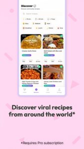 Screenshot ReelMeal AI – Viral Recipes AI Mod APK