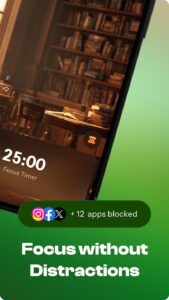 Screenshot Regain: Study Timer for Focus Mod APK