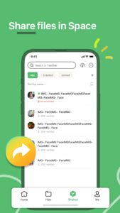 Screenshot TeleDisk: Cloud Storage Mod APK