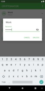 Screenshot Cryptomator Mod APK